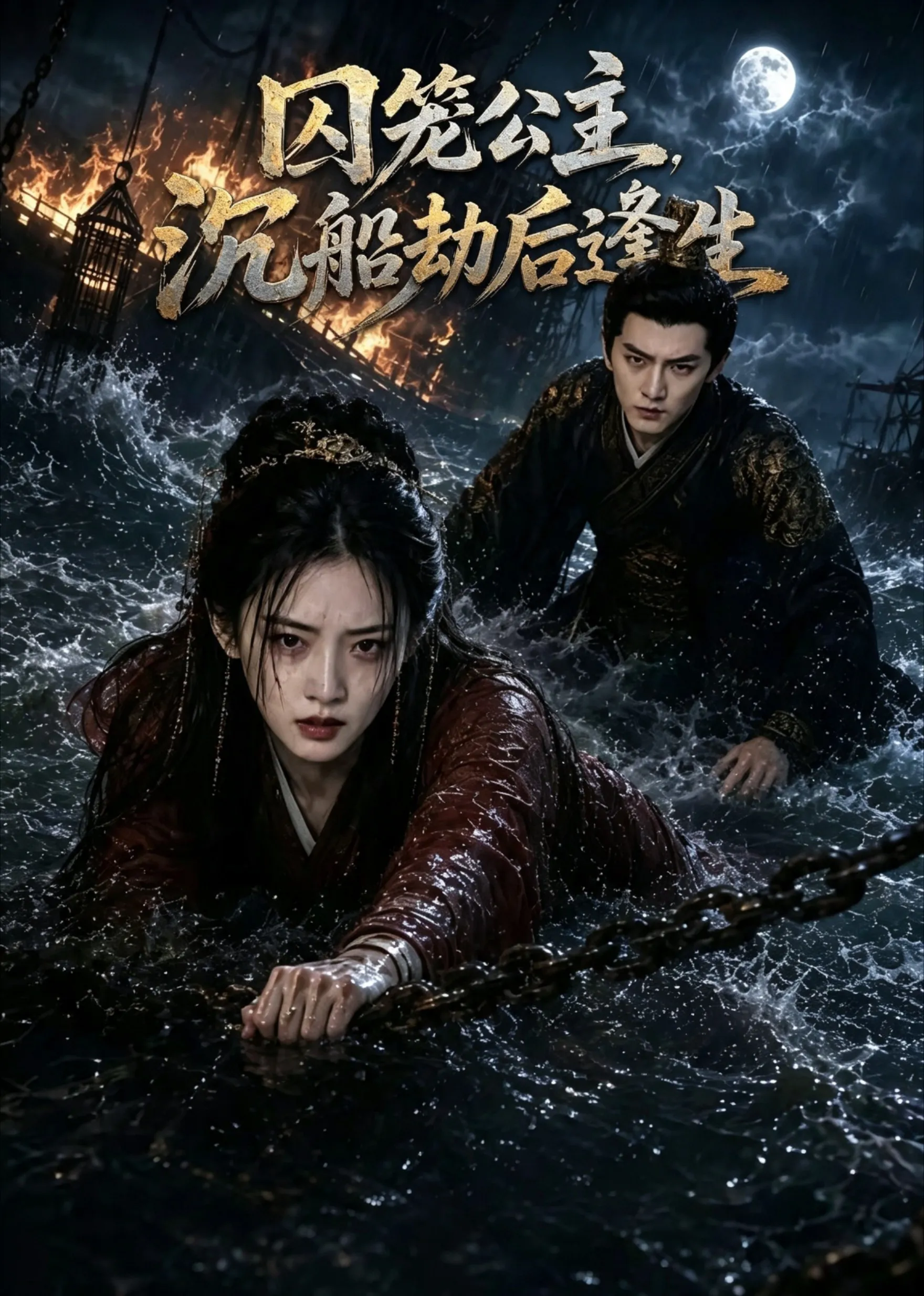 囚笼公主，沉船劫后逢生